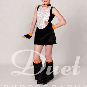 Child Penguin Tap Costume custom made size Large